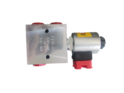 Slika 7/8 UNF - Zic ventil, zatvoren, 12VDC, 1/2" BSP