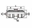 Slika Reducir 3/4x16 - 3/4x16 - muški, JIC 37 UNF