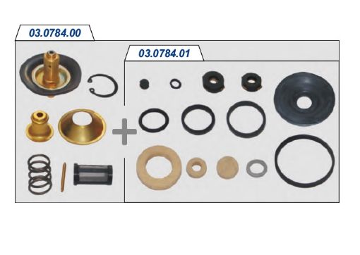 Slika 03.0784.00-garnitura za regulator pritiska (grupa 3.)