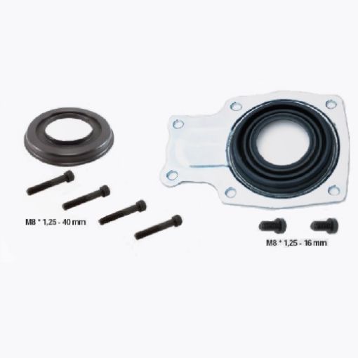 Slika CT 3677 - Set gumenih prahobrana i vijaka MERITOR D3