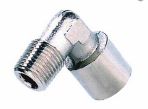 Slika XPEFL 04 1/2-1/2 - Kolenasti pneumatski priključak, muško- ženski
