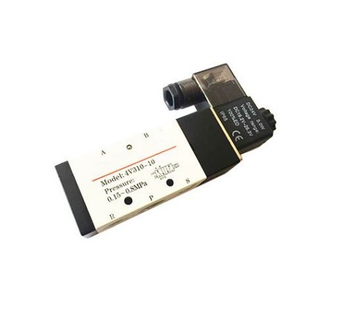 Slika 4V310-10 - Elektromagnetni razvodnik sa 1 magnetom 24V, 5/2