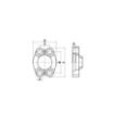 Slika PL-FS-24 - 1-1/2 - Polutka za prirubnice (6000 psi)