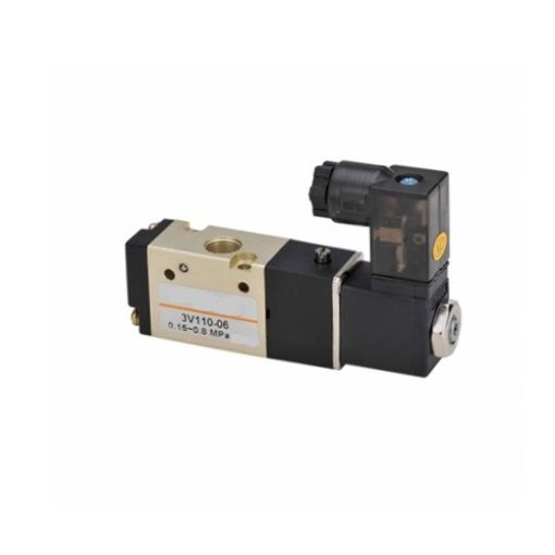 Slika 3V110-06 - Elektromagnetni razvodnik sa 1 magnetom 220V, 3/2
