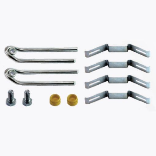 Slika CT 7666 - Set prateće podloge za kočione čeljusti WABCO 19,5/22,5 jedan klip