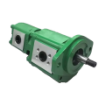 Slika JOHN DEERE SJ21032, konusno vratilo, leva - Hidraulična dupla zupčasta pumpa